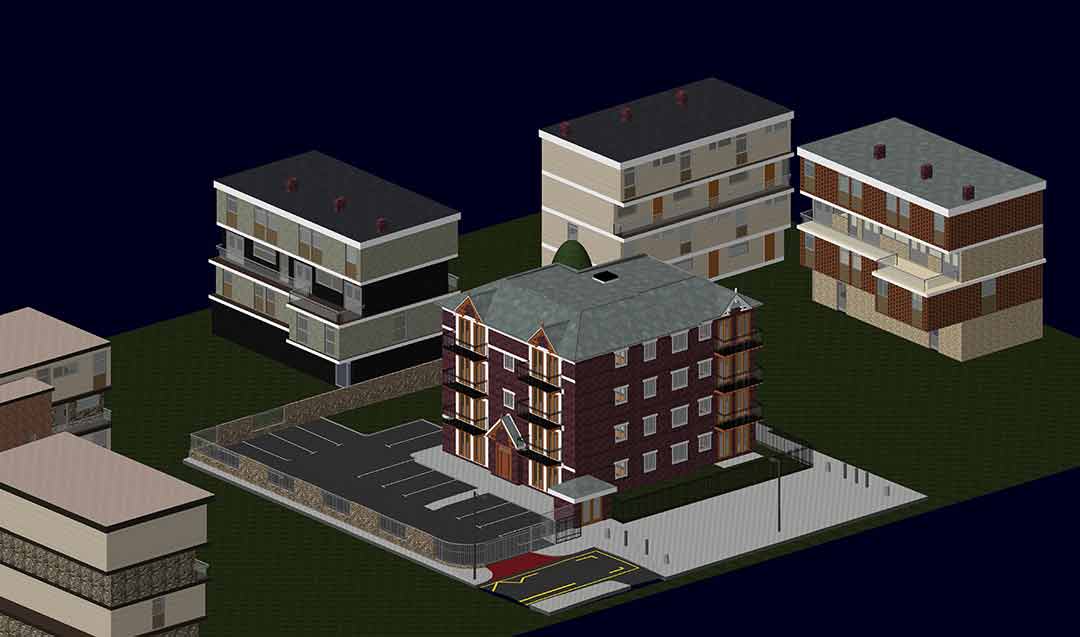 Architectural Scan to BIM, 5 Boling Broke Walk, London