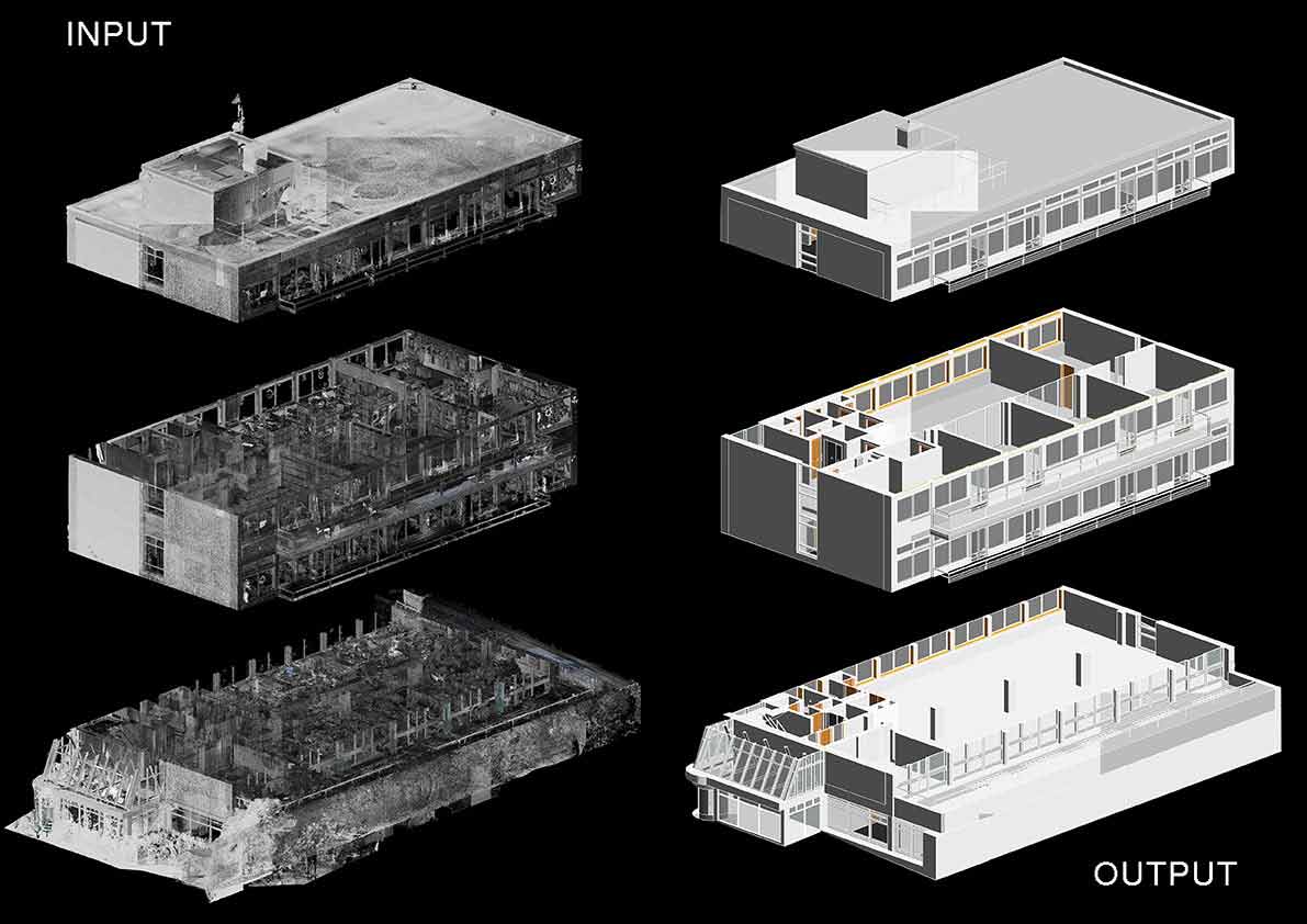 Scan to BIM, Midori House, London