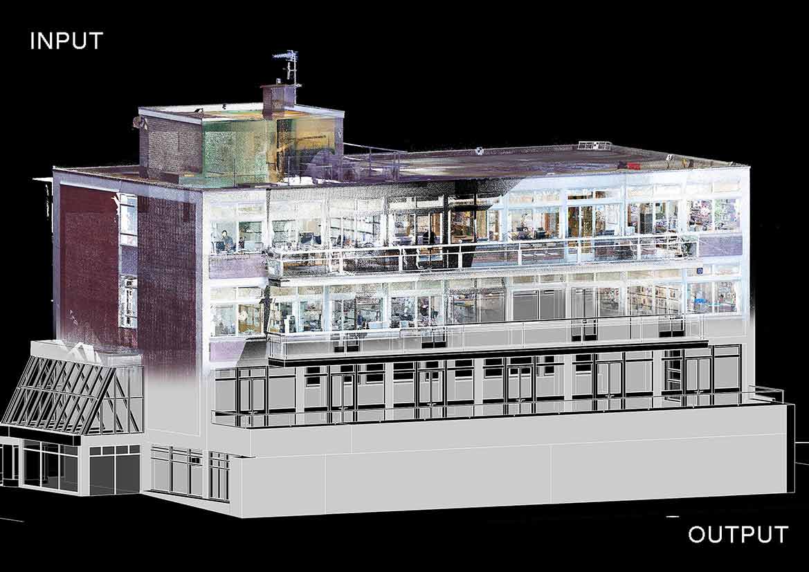 Scan to BIM, Midori House, London