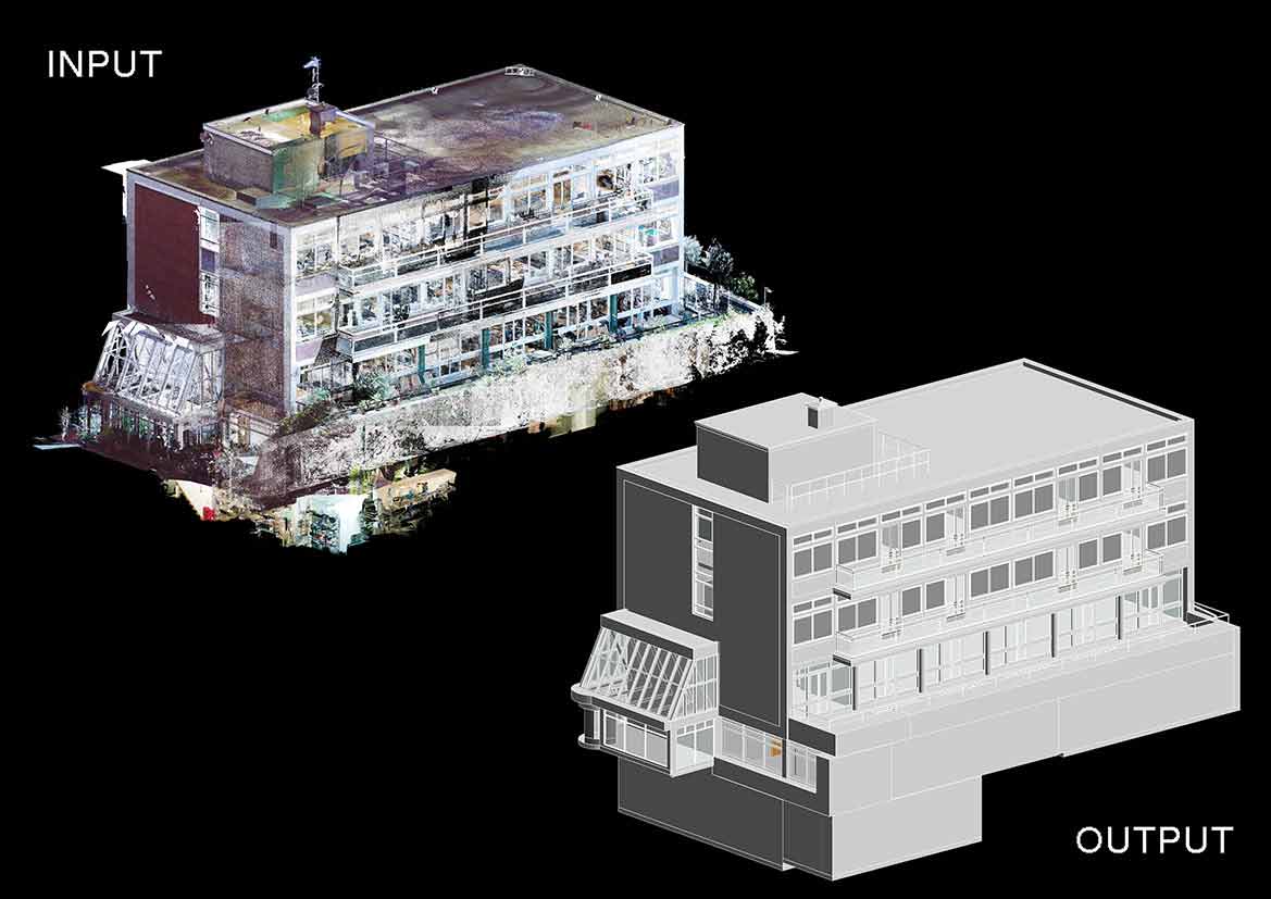 Scan to BIM, Midori House, London