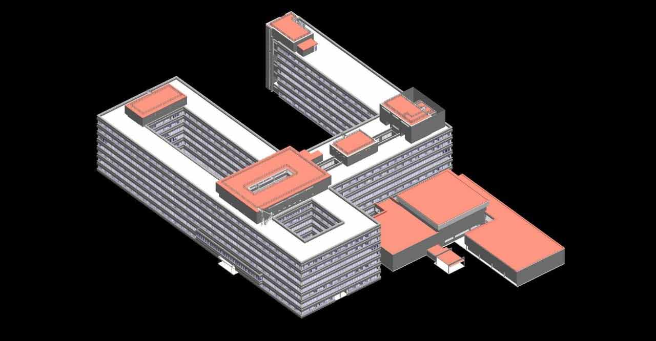 Scan to BIM Modeling of Ministry of Economic Development, Italy