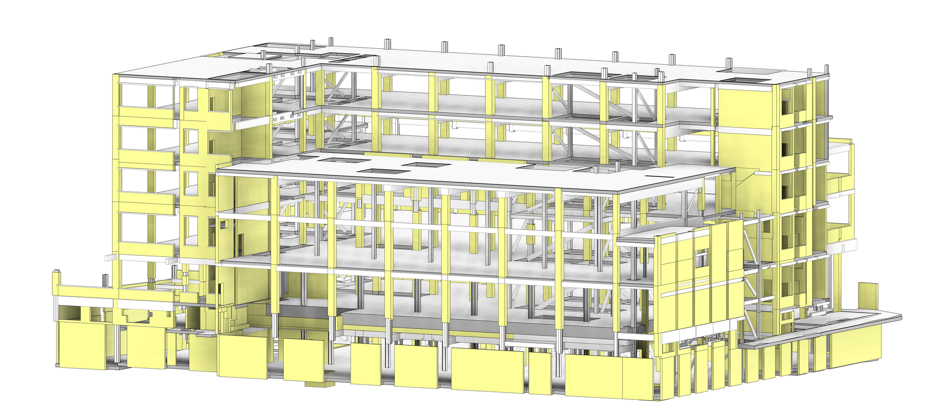 Structural Scan to BIM Modelling for a Commercial Building, UK