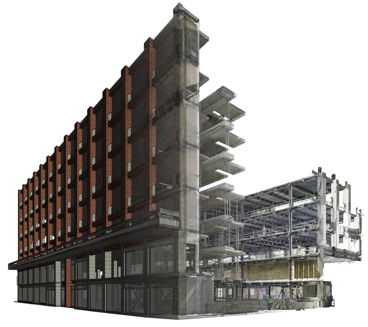 Scan to BIM Modelling for a Commercial Building, UK