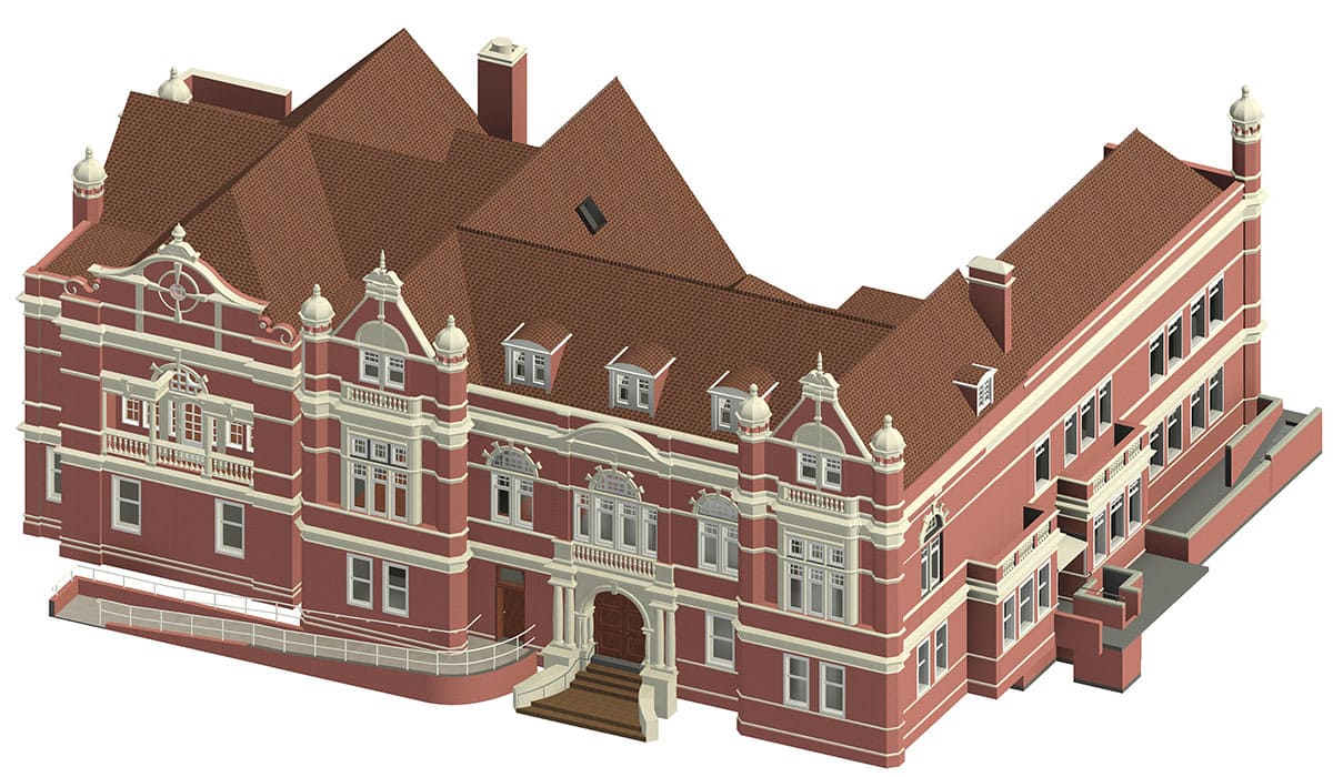 Scan to Revit Modelling for a Public Townhall, UK